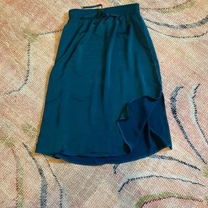 Cerulean blue skirt